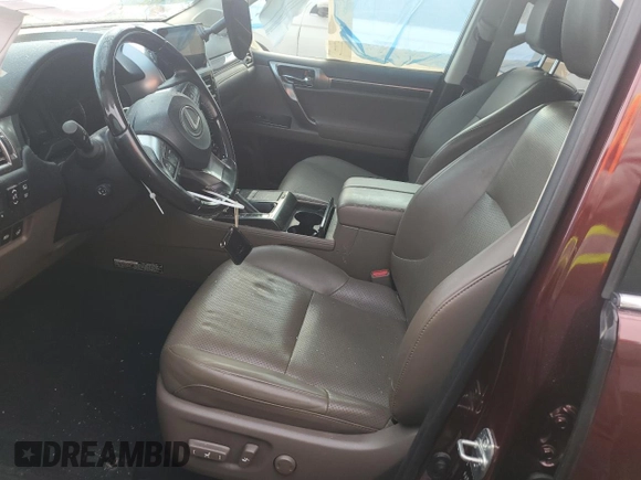 2022 Lexus GX with VIN JTJGM7BX4N5320869, listed as a Copart auction lot 82589134 with 37,748 mi miles and Salvage Title. Bid and sale history available at carsss.com. Image 7.
