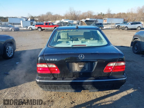 2002 Mercedes-Benz E-Class with VIN WDBJF65J32B485019, listed as a IAAI auction lot 41388188 with 119,417 mi miles. Bid and sale history available at carsss.com. Image 16.