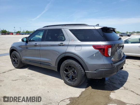 2022 Ford Explorer Timberline z VIN 1FMSK8JHXNGC32816, wystawiony jako Copart lot #54149735 z przebiegiem 26 727 mil mil oraz Szkoda całkowita • Salvage title. Historia ofert i sprzedaży dostępna na DreamBid. Obrazek 2.