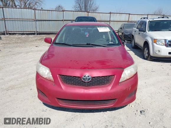 2010 Toyota Corolla with VIN 2T1BU4EEXAC312603, listed as a IAAI auction lot 41771698 with 192,946 mi miles and . Bid and sale history available at carsss.com. Image 12.