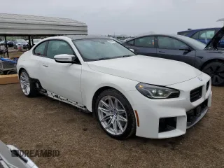 2024 BMW M2 z VIN 3MF13DM08R8E53568, wystawiony jako Copart lot #48982005 z przebiegiem 16 586 mil mil oraz Szkody całkowita. Historia ofert i sprzedaży dostępna na DreamBid. Obrazek 4.