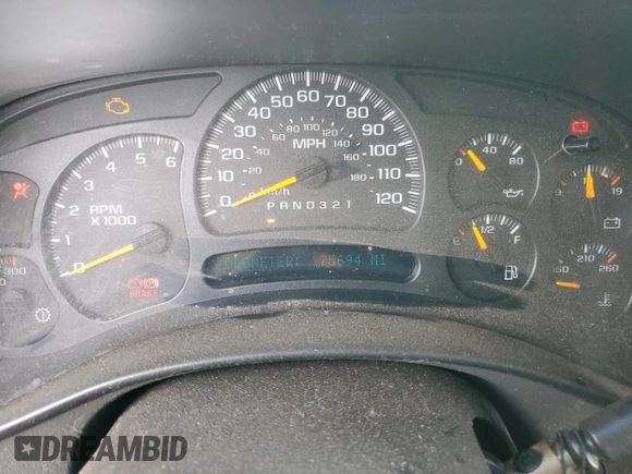 2003 Chevrolet Tahoe LS with VIN 1GNEC13V43R227614, listed as a Copart auction lot 70520804 with 175,694 mi miles and Salvage Title. Bid and sale history available at carsss.com. Image 9.