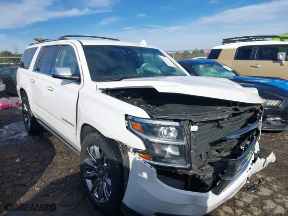 2017 Chevrolet Suburban Premier with VIN 1GNSKJKC9HR117378, listed as a IAAI auction lot 41610682 with 1 mi miles. Bid and sale history available at carsss.com. Image 13.