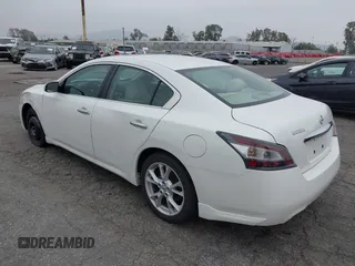 2014 Nissan Maxima S with VIN 1N4AA5AP7EC499224, listed as a IAAI auction lot 42014369 with 74,399 mi miles and . Bid and sale history available at DreamBid. Image 3.