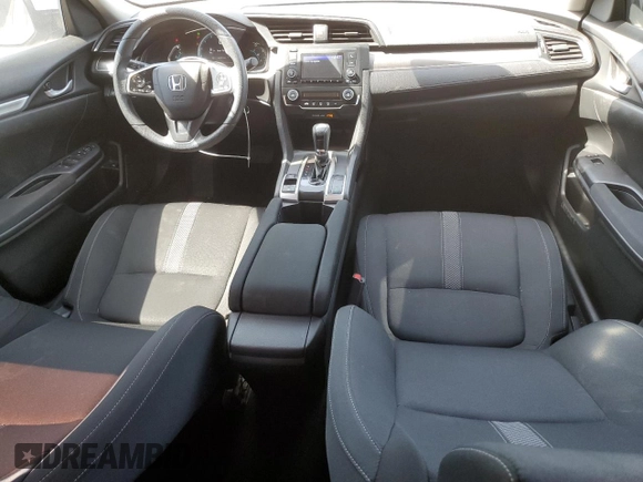 2019 Honda Civic Sedan LX with VIN 2HGFC2F63KH586380, listed as a Copart auction lot 50124585 with 41,997 mi miles and Salvage Title. Bid and sale history available at carsss.com. Image 8.
