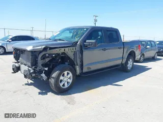 2023 Ford F-150 XL with VIN 1FTFW1E87PKE03582, listed as a IAAI auction lot 41982735 with 30,007 mi miles. Bid and sale history available at carsss.com. Image 2.