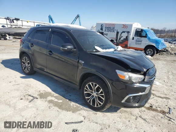 2018 Mitsubishi Outlander Sport ES 2.0 with VIN JA4AR3AU5JU018477, listed as a Copart auction lot 42092445 with 161,442 mi miles and Salvage Title. Bid and sale history available at carsss.com. Image 4.