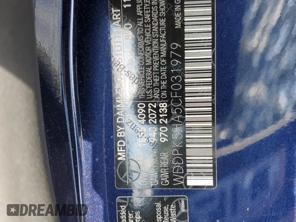 2012 Mercedes-Benz SLK 350 z VIN WDDPK5HA5CF031979, wystawiony jako Copart lot #55432335 z przebiegiem 39 428 mil mil oraz Szkoda całkowita • Salvage title. Historia ofert i sprzedaży dostępna na DreamBid. Obrazek 13.