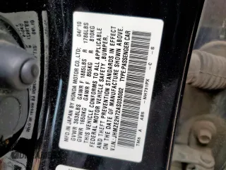 2010 Honda Insight EX z VIN JHMZE2H72AS038002, wystawiony jako Copart lot #58484365 z przebiegiem 178 670 mil mil oraz Szkoda całkowita • Salvage title. Historia ofert i sprzedaży dostępna na DreamBid. Obrazek 12.