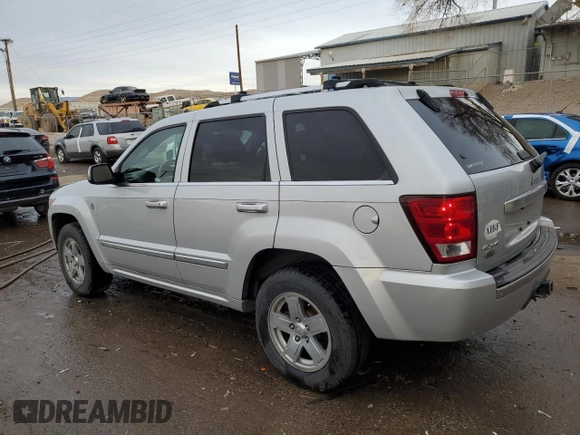 2006 Jeep Grand Cherokee Overland with VIN 1J8HR68226C307087, listed as a Copart auction lot 41464125 with 269,343 mi miles and Salvage title. Bid and sale history available at DreamBid. Image 2.