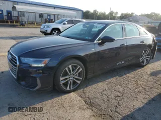 2019 Audi A6 Premium z VIN WAUK2AF21KN096127, wystawiony jako Copart lot #59350085 z przebiegiem 51 758 mil mil oraz Szkoda całkowita • Salvage title. Historia ofert i sprzedaży dostępna na DreamBid. Obrazek 1.