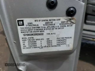 2005 Cadillac Escalade z VIN 1GYEK63N35R256222, wystawiony jako Copart lot #58389975 z przebiegiem 119 659 mil mil oraz Szkoda całkowita • Salvage title. Historia ofert i sprzedaży dostępna na DreamBid. Obrazek 13.