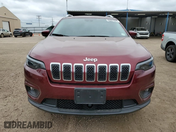 2021 Jeep Cherokee Latitude Lux z VIN 1C4PJMMX8MD166792, wystawiony jako Copart lot #62931925 z przebiegiem 21 669 mil mil oraz Szkoda całkowita • Salvage title. Historia ofert i sprzedaży dostępna na DreamBid. Obrazek 5.