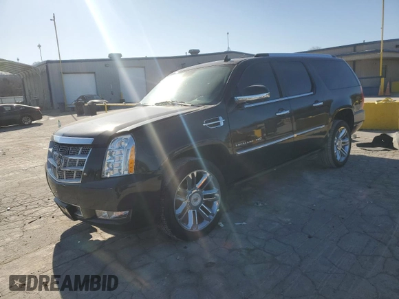 2010 Cadillac Escalade ESV Platinum Edition z VIN 1GYUKKEF6AR137536, wystawiony jako Copart lot #48436155 z przebiegiem 167 150 mil mil oraz Szkoda całkowita • Salvage title. Historia ofert i sprzedaży dostępna na DreamBid. Obrazek 1.