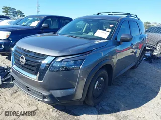 2024 Nissan Pathfinder SV with VIN 5N1DR3BA0RC228960, listed as a IAAI auction lot 41785511 with 18,498 mi miles. Bid and sale history available at carsss.com. Image 20.