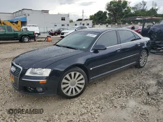 2007 Audi A8 L 4.2L with VIN WAUMV44E67N004015, listed as a Copart auction lot 68676534 with 118,112 mi miles and Salvage Title. Bid and sale history available at carsss.com. Image 1.