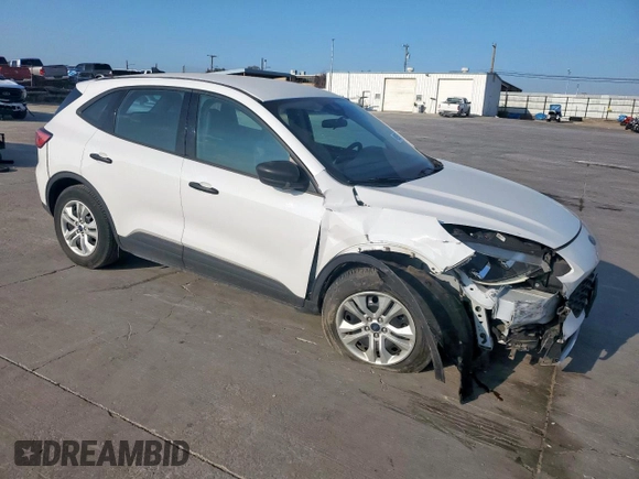2020 Ford Escape S with VIN 1FMCU0F60LUA31383, listed as a Copart auction lot 49265985 with 96,728 mi miles and Salvage Title. Bid and sale history available at carsss.com. Image 4.