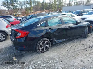 2019 Honda Civic Sedan LX with VIN 19XFC2F67KE046797, listed as a IAAI auction lot 41622326 with 46,401 mi miles. Bid and sale history available at carsss.com. Image 4.