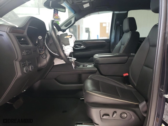 2023 Chevrolet Tahoe Premier with VIN 1GNSKSKD3PR315306, listed as a Copart auction lot 85726424 with 37,199 mi miles and Salvage Title. Bid and sale history available at carsss.com. Image 7.
