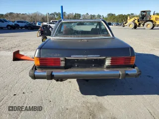 1986 Mercedes-Benz 560 SL with VIN WDBBA48D5GA038671, listed as a Copart auction lot 48361685 with 120,509 mi miles and Clean Title. Bid and sale history available at DreamBid. Image 6.
