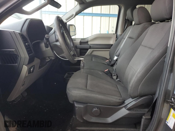 2019 Ford F-150 XL with VIN 1FTEW1E49KKF02664, listed as a Copart auction lot 46167605 with 101,759 mi miles and Salvage title. Bid and sale history available at DreamBid. Image 7.