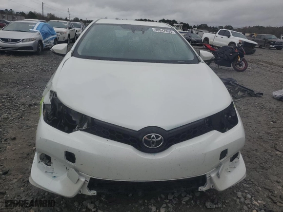 2017 Toyota Corolla iM with VIN JTNKARJE5HJ533371, listed as a Copart auction lot 48347855 with 125,376 mi miles and Salvage Title. Bid and sale history available at carsss.com. Image 5.