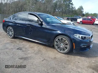 2018 BMW 5 Series 530i with VIN WBAJA5C50JWA35707, listed as a IAAI auction lot 41722656 with 137,619 mi miles and . Bid and sale history available at DreamBid. Image 1.