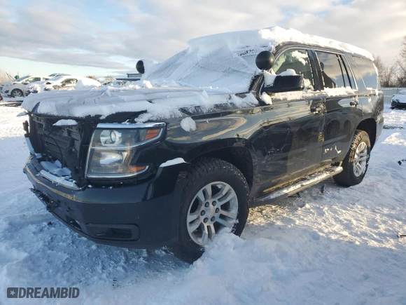 2017 Chevrolet Tahoe Commercial with VIN 1GNSKFEC2HR317236, listed as a Copart auction lot 88087055 with 0 mi miles and Clean Title. Bid and sale history available at carsss.com. Image 1.