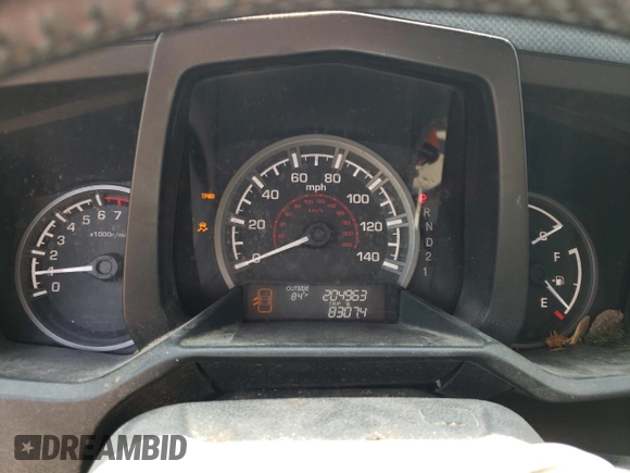 2012 Honda Ridgeline RTL z VIN 5FPYK1F59CB001005, wystawiony jako Copart lot #59713305 z przebiegiem 204 963 mil mil oraz Szkoda całkowita • Salvage title. Historia ofert i sprzedaży dostępna na DreamBid. Obrazek 9.