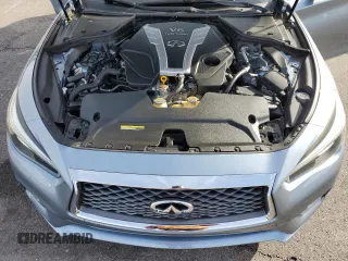 2018 Infiniti Q50 Sport with VIN JN1EV7AP3JM360338, listed as a Copart auction lot 83361504 with 47,008 mi miles and Salvage Title. Bid and sale history available at carsss.com. Image 12.