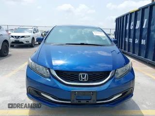 2015 Honda Civic LX with VIN 19XFB2F55FE038021, listed as a IAAI auction lot 42046984 with 109,155 mi miles. Bid and sale history available at carsss.com. Image 12.