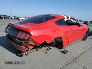 2015 Ford Mustang V6 with VIN 1FA6P8AM3F5345921, listed as a Copart auction lot 59231455 with 130,844 mi miles and Salvage title. Bid and sale history available at DreamBid. Image 3.