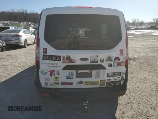 2022 Ford Transit Connect XL with VIN NM0GE9E24N1538522, listed as a Copart auction lot 51353895 with 65,514 mi miles and Salvage title. Bid and sale history available at DreamBid. Image 6.
