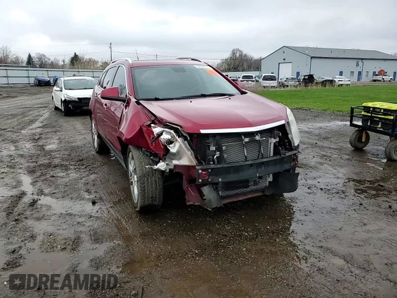 2011 Cadillac SRX Premium Collection with VIN 3GYFNFEY9BS633051, listed as a Copart auction lot 52884075 with 97,997 mi miles and Salvage Title. Bid and sale history available at carsss.com. Image 12.