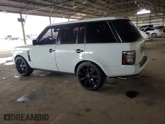 2011 Land Rover Range Rover SC with VIN SALMF1E49BA334549, listed as a Copart auction lot 48194715 with 162,175 mi miles and Clean title. Bid and sale history available at DreamBid. Image 2.