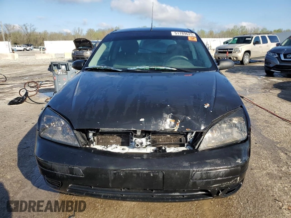 2007 Ford Focus S with VIN 1FAFP31N27W201266, listed as a Copart auction lot 51789625 with 211,274 mi miles and Salvage Title. Bid and sale history available at DreamBid. Image 5.