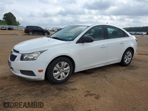 2014 Chevrolet Cruze LS with VIN 1G1PA5SH2E7281141, listed as a Copart auction lot 55183335 with 145,066 mi miles and Clean Title. Bid and sale history available at carsss.com. Image 1.