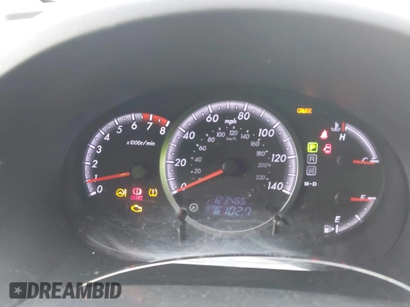 2009 Mazda 5 Sport with VIN JM1CR29L990341261, listed as a IAAI auction lot 41522567 with 123,465 mi miles and . Bid and sale history available at DreamBid. Image 7.