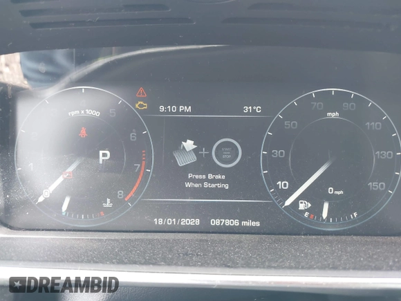 2014 Land Rover Range Rover HSE with VIN SALGS2VF6EA126858, listed as a IAAI auction lot 41715498 with 87,806 mi miles and . Bid and sale history available at DreamBid. Image 7.