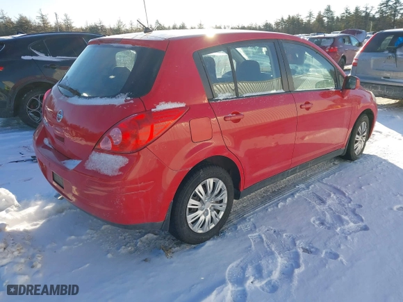 2008 Nissan Versa 1.8 S with VIN 3N1BC13E08L444820, listed as a IAAI auction lot 41458511 with 154,850 mi miles. Bid and sale history available at carsss.com. Image 4.