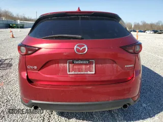 2020 Mazda CX-5 Sport with VIN JM3KFABM5L0763270, listed as a Copart auction lot 50198665 with 0 mi miles and Salvage Title. Bid and sale history available at carsss.com. Image 6.