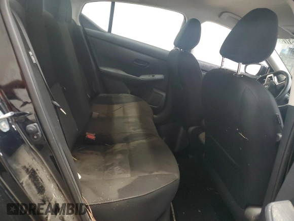 2025 Nissan Sentra SV with VIN 3N1AB8CV8SY208224, listed as a Copart auction lot 54185175 with 7,901 mi miles and Salvage Title. Bid and sale history available at carsss.com. Image 10.