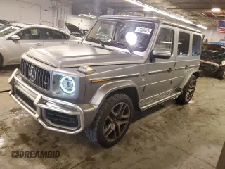 2021 Mercedes-Benz G with VIN W1NYC7HJ8MX388441, listed as a Copart auction lot 41600415 with 40,678 mi miles and Salvage Title. Bid and sale history available at carsss.com. Image 1.
