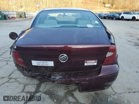 2007 Buick LaCrosse CXL with VIN 2G4WD552671115329, listed as a Copart auction lot 86623984 with 199,043 mi miles and Salvage Title. Bid and sale history available at carsss.com. Image 6.