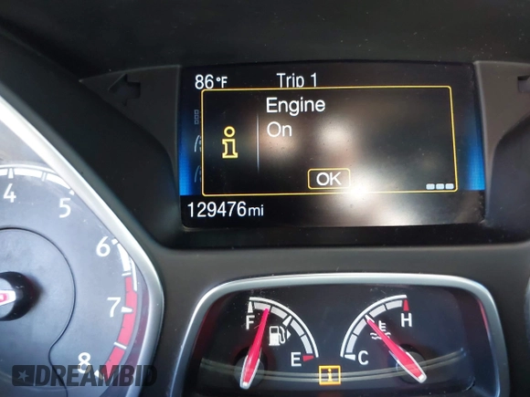 2017 Ford Focus ST with VIN 1FADP3L91HL223141, listed as a IAAI auction lot 41884641 with 129,476 mi miles and . Bid and sale history available at carsss.com. Image 15.