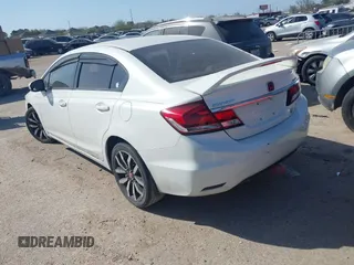 2015 Honda Civic Sedan EX-L with VIN 19XFB2F90FE093933, listed as a IAAI auction lot 41783789 with 172,299 mi miles. Bid and sale history available at carsss.com. Image 3.