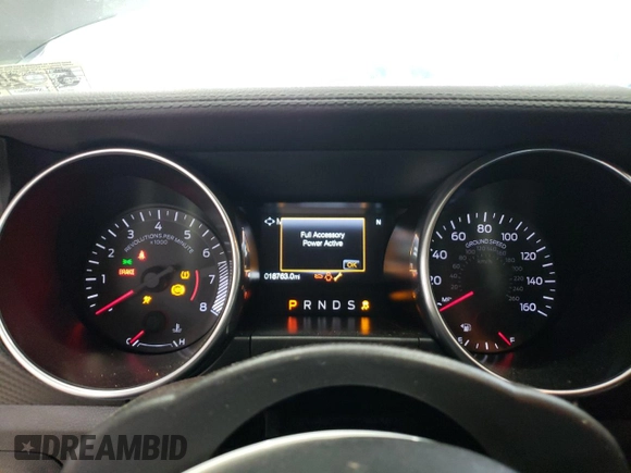 2021 Ford Mustang EcoBoost z VIN 1FA6P8TH0M5154969, wystawiony jako Copart lot #58635625 z przebiegiem 18 763 mil mil oraz Szkoda całkowita • Salvage title. Historia ofert i sprzedaży dostępna na DreamBid. Obrazek 9.