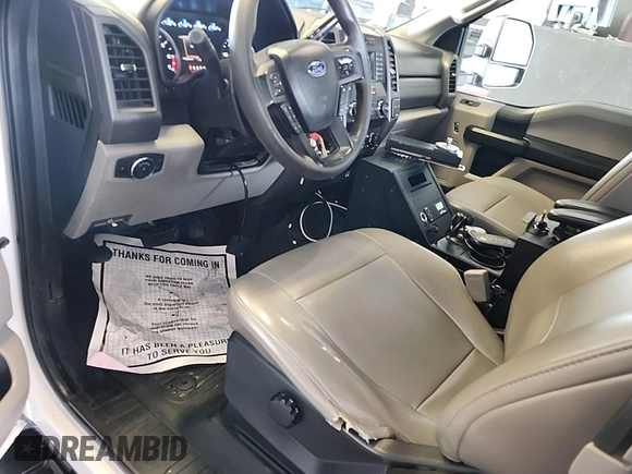 2019 Ford F-250 XL with VIN 1FT7X2B62KEE27421, listed as a IAAI auction lot 42875164 with 143,483 mi miles and . Bid and sale history available at DreamBid. Image 17.