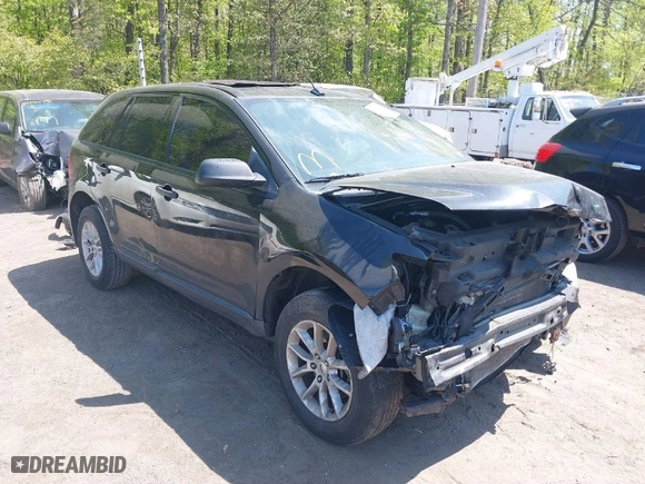 2014 Ford Edge SE with VIN 2FMDK3GC0EBA81029, listed as a IAAI auction lot 40851638 with 110,477 mi miles. Bid and sale history available at carsss.com. Image 1.