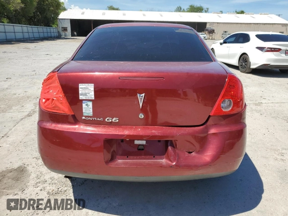 2009 Pontiac G6 w/1SA *Ltd Avail* with VIN 1G2ZG57B794114305, listed as a Copart auction lot 66031614 with 115,358 mi miles and Salvage Title. Bid and sale history available at carsss.com. Image 6.